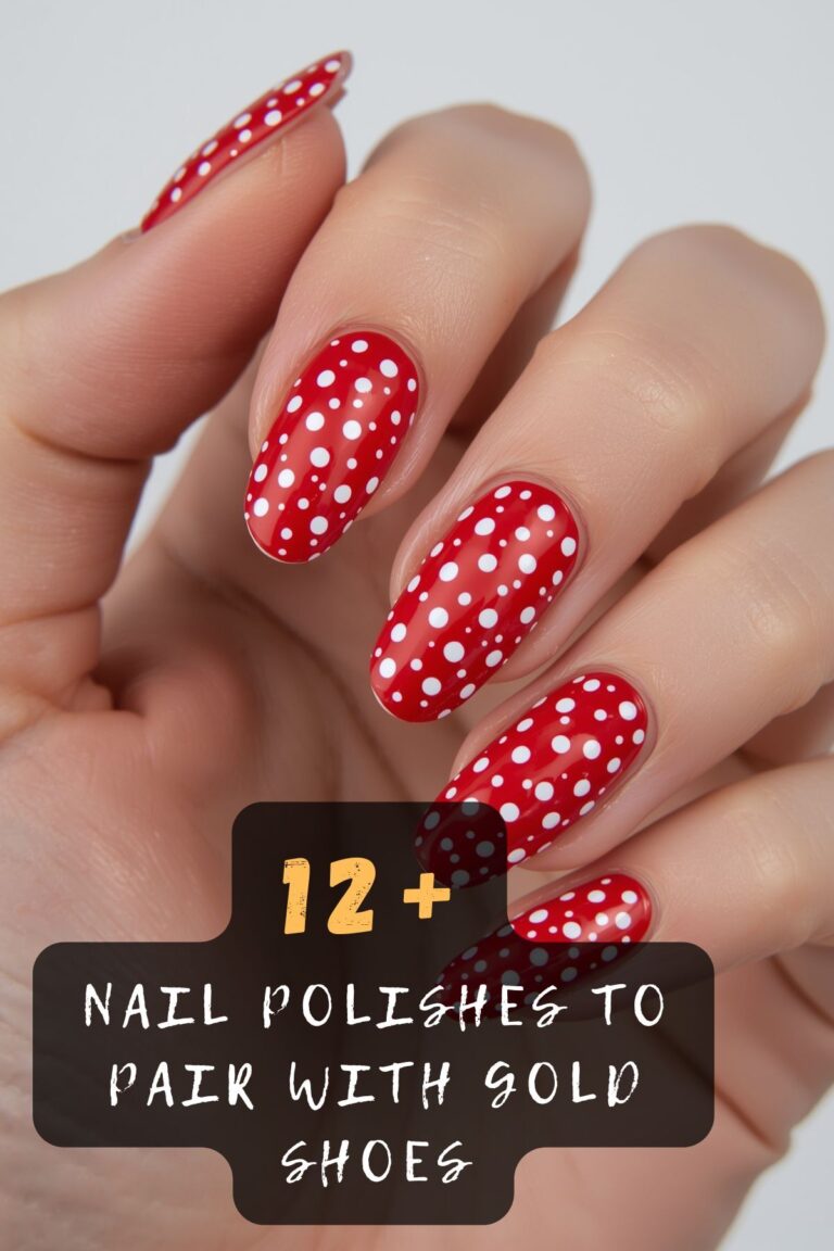 Be The Center Of Attention With The Perfect Nail Polish For Gold Shoes!