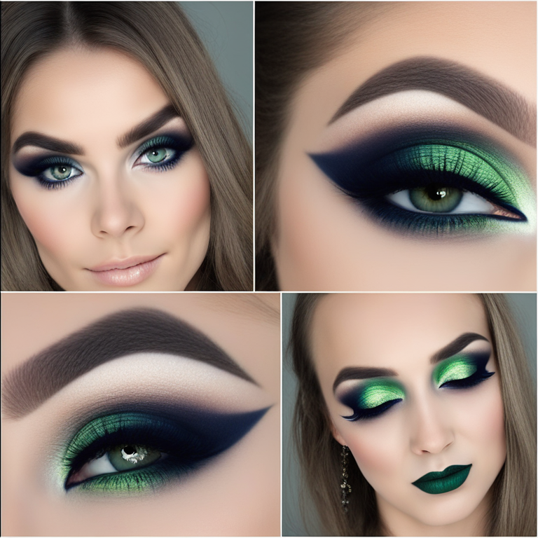 Top 15+ Makeup Colors For Your Blue Dress and Green Eyes