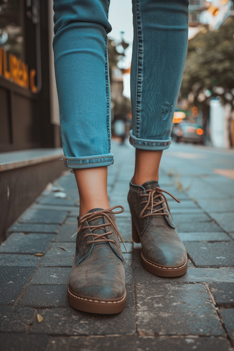 Shoes & Cropped Jeans Inspo
