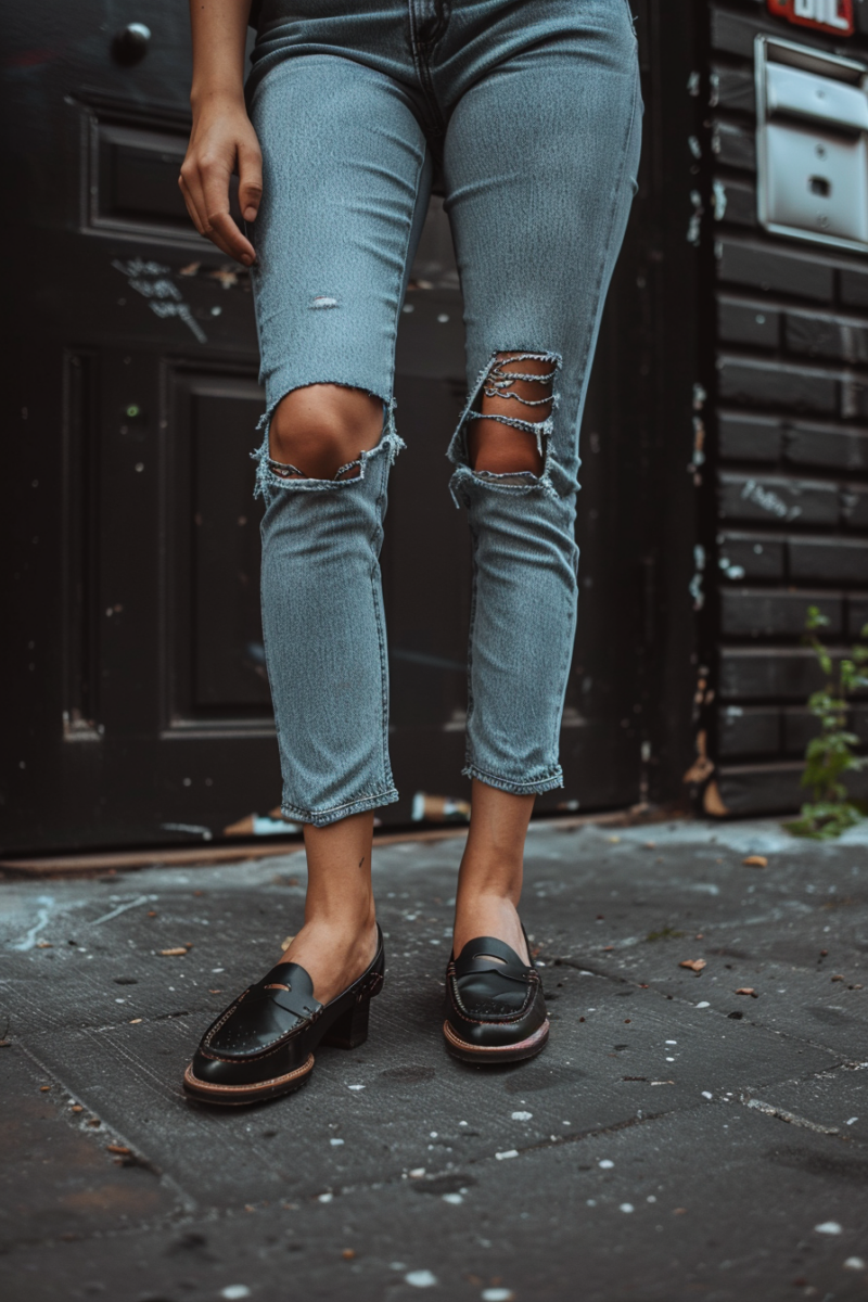 Shoes & Cropped Jeans Inspo