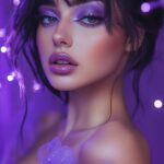 Makeup Styles That Flatter A Purple Dress