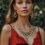 Why No One Talks About Styling Red Dresses Like This