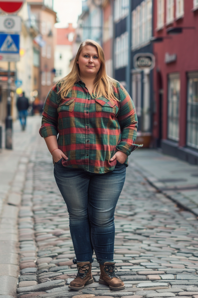 Hide Fupa with Jeans Outfit Idea