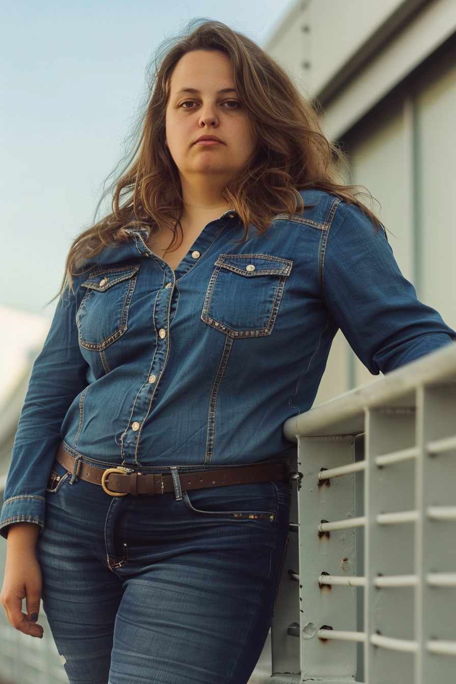Fupa with Jeans Outfit Idea
