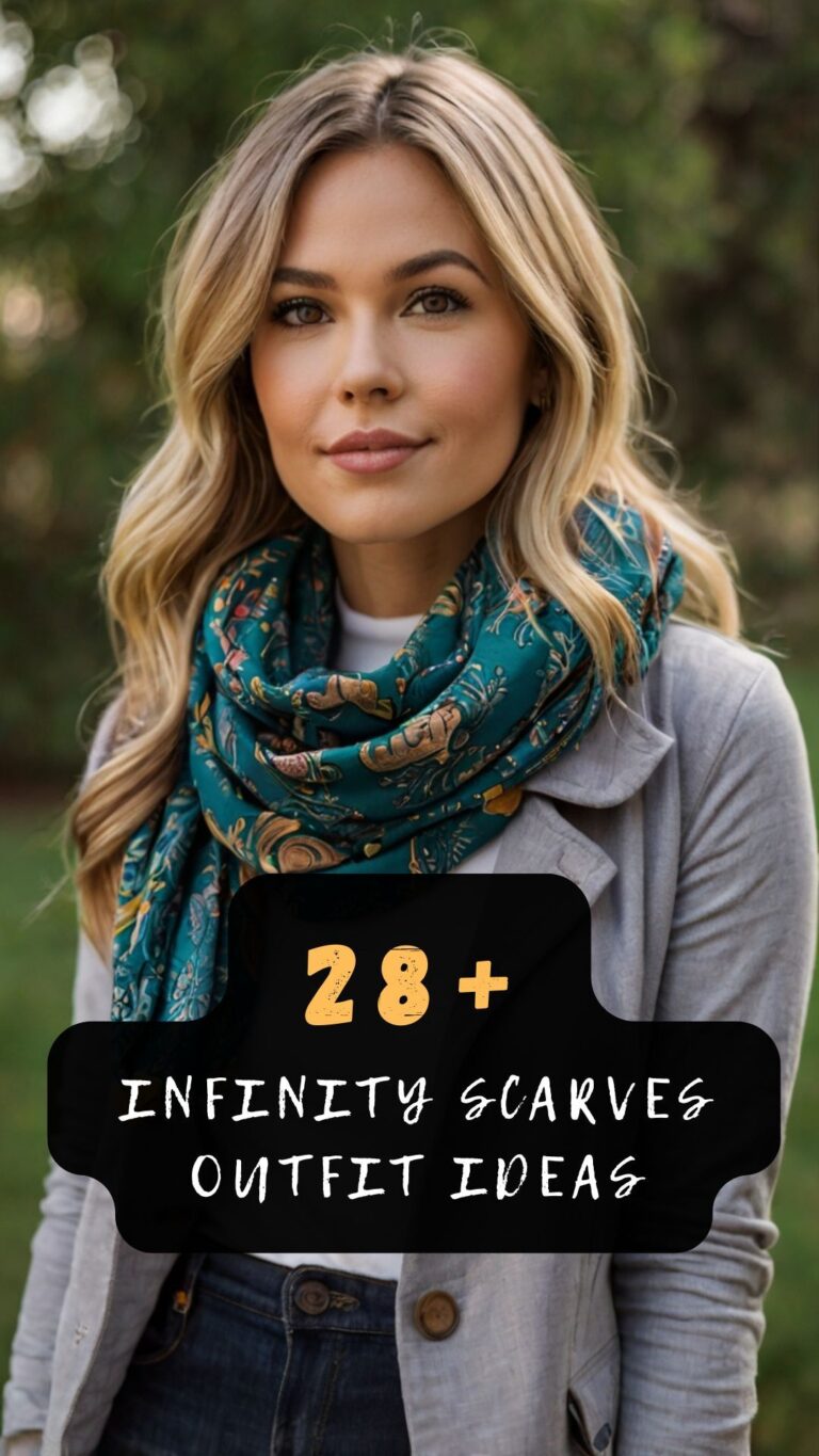 Infinity Scarves Outfit Ideas That Make You Feel Cozy And Chic