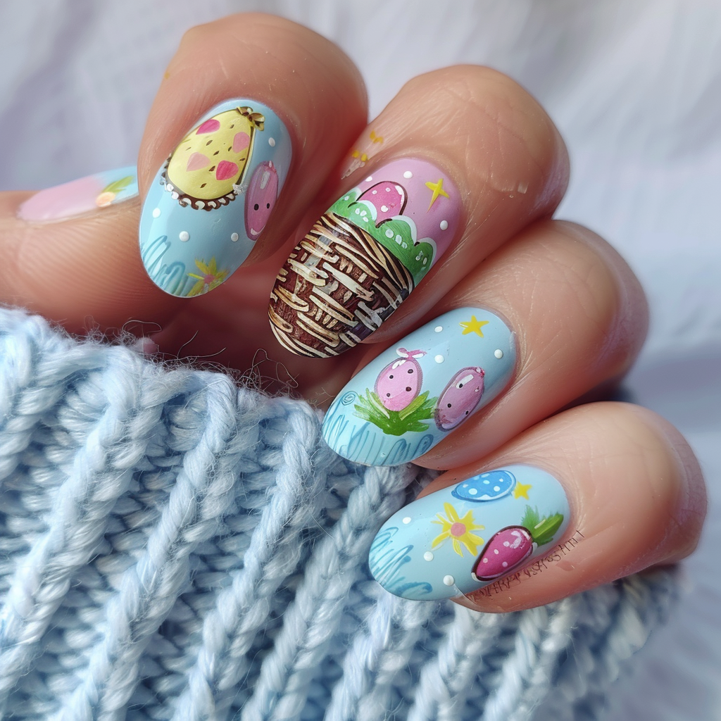 Easter nails