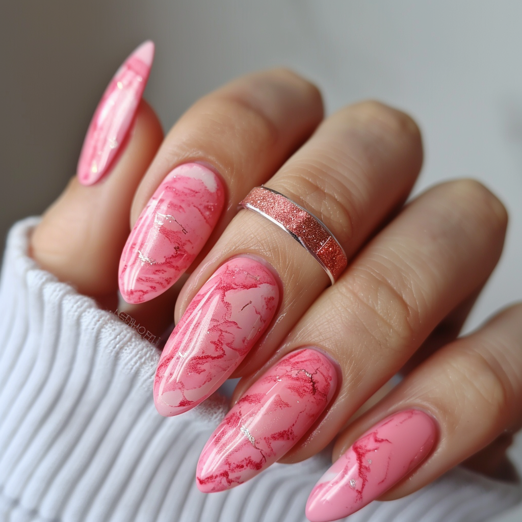 pink-western-nails