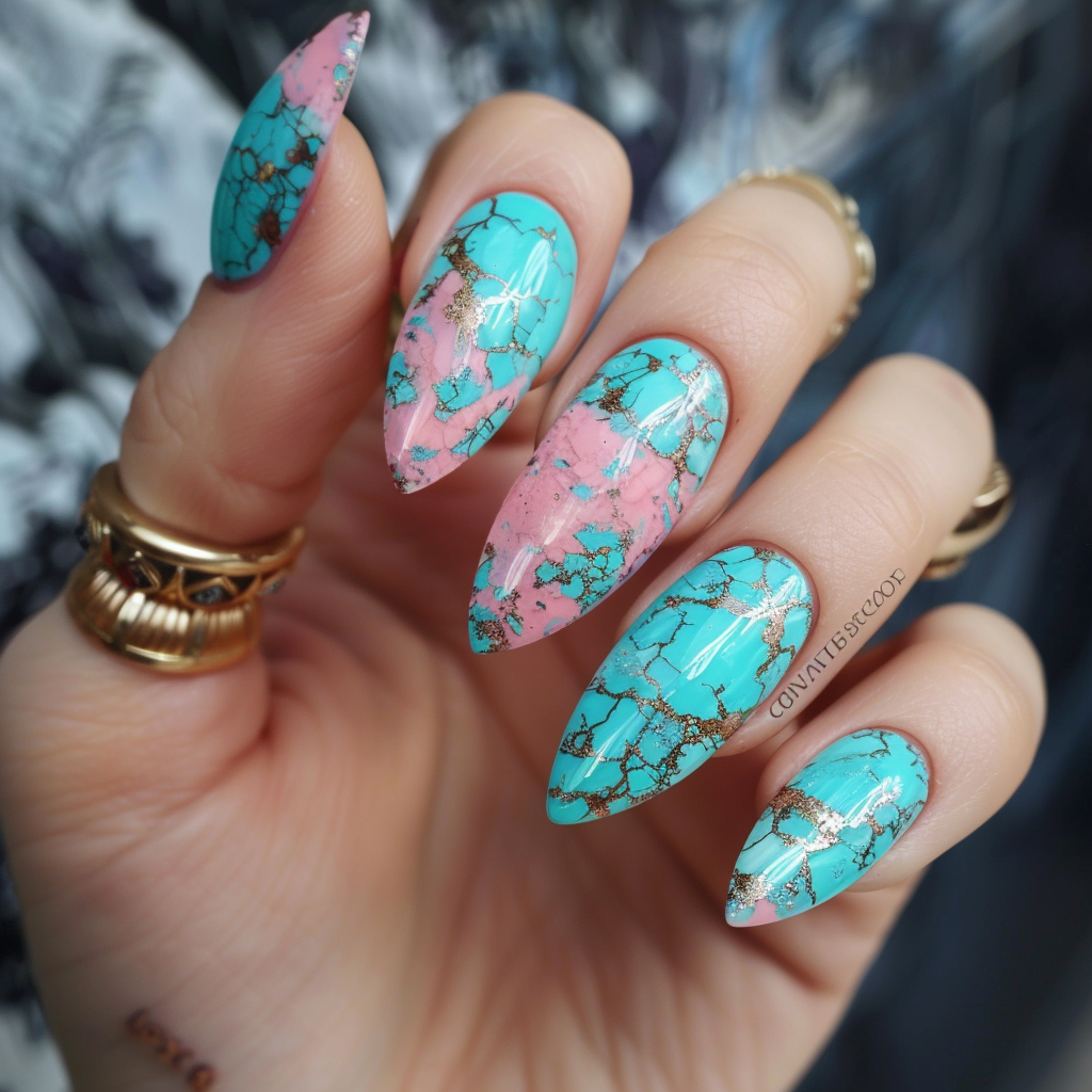 pink-western-nails