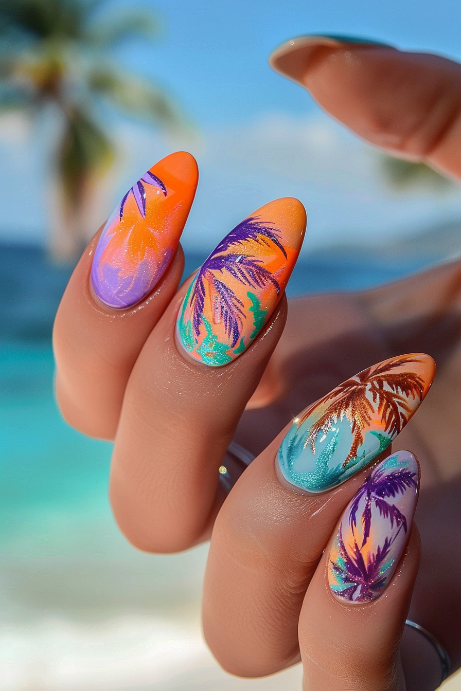 Spring Break Nail Design