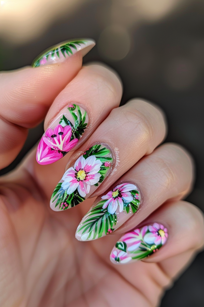 Spring Break Nail Design