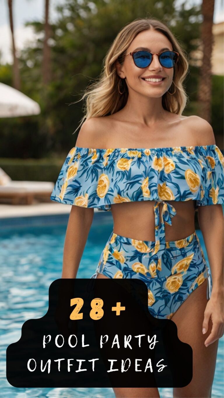 You Will Want To Copy These Pool Party Outfit Ideas
