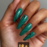 Why Jade Green Acrylic Nails Are Becoming Everyone’s New Favorite
