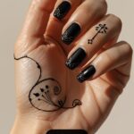 Girls Are Switching To Black Nails After Seeing These Designs