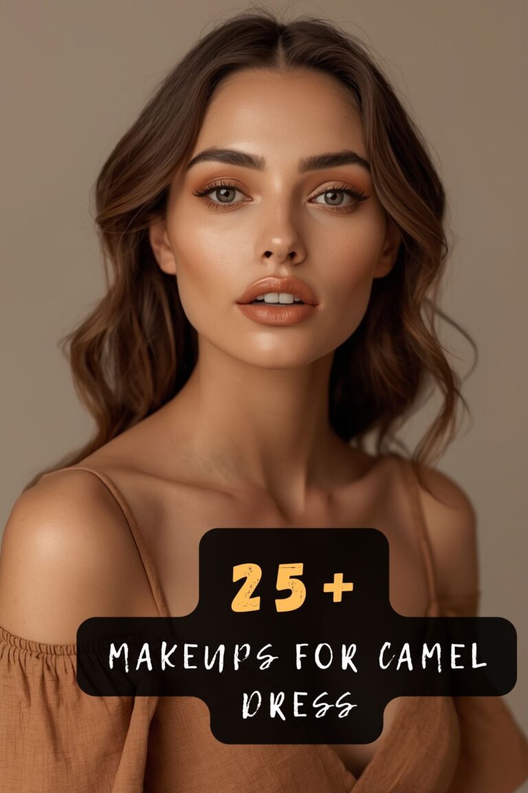 These Natural Makeup Looks For Camel Dresses Are Stealing Hearts!