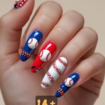 Baseball Fans Can’t Stop Sharing My Nail Designs⚾️