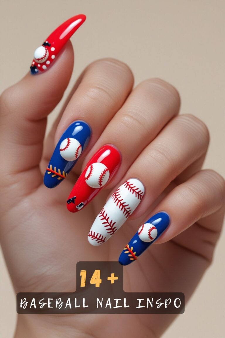 Baseball Fans Can’t Stop Sharing My Nail Designs⚾️