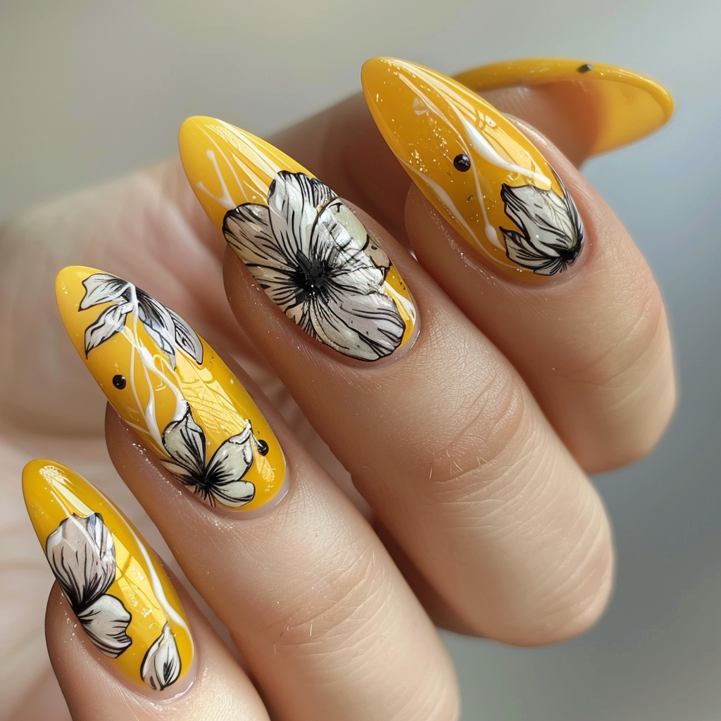 yellow-nails