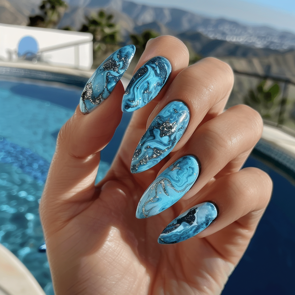 royal-blue-nails-acrylic