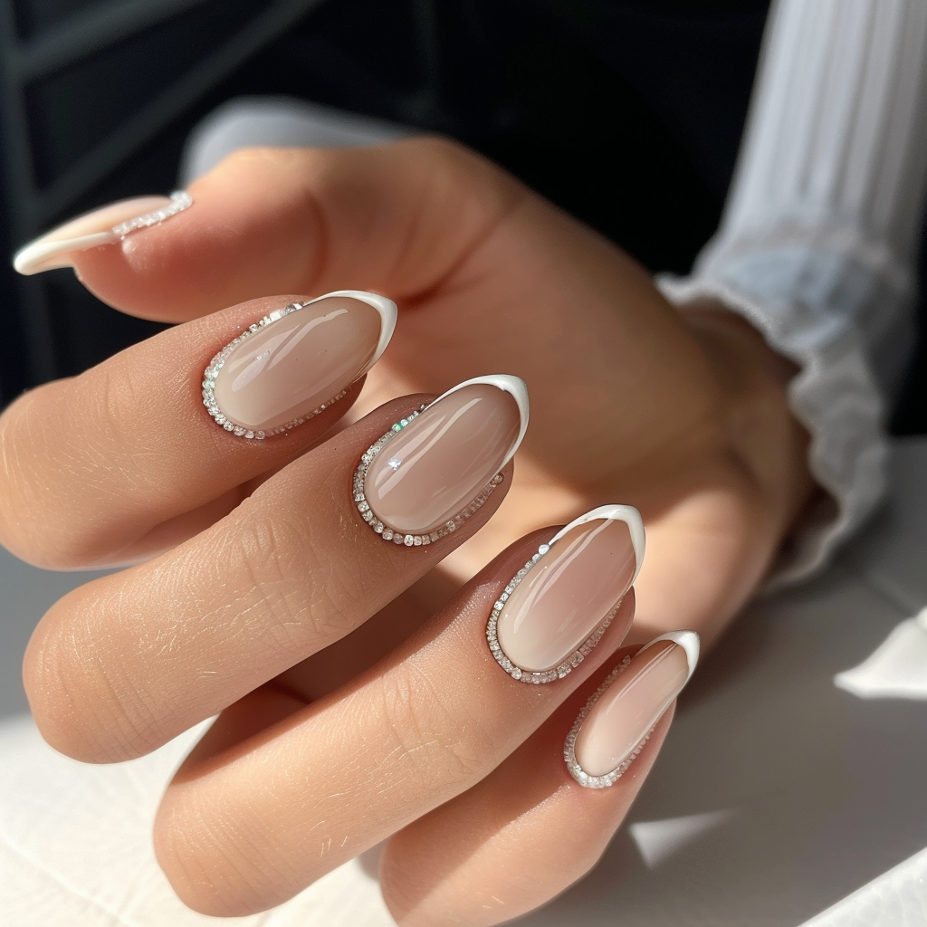 white nails