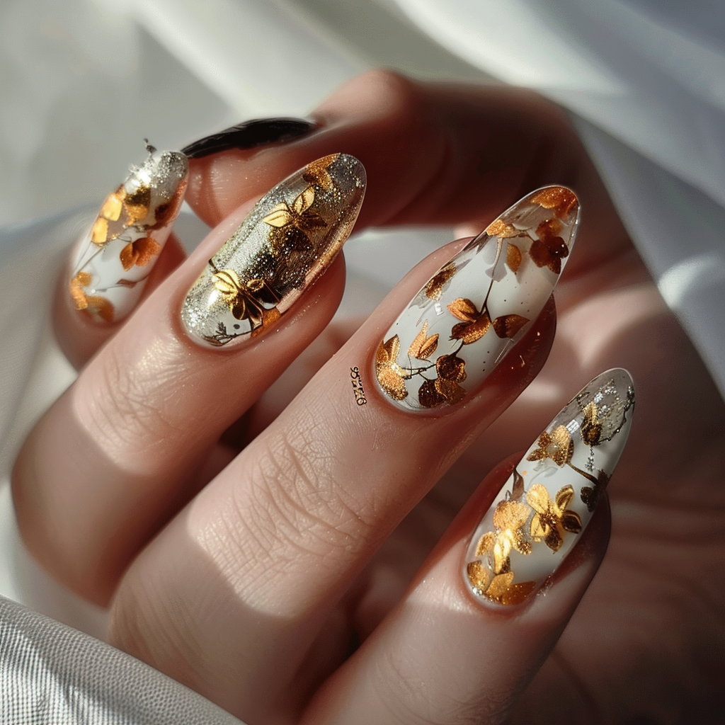white nails