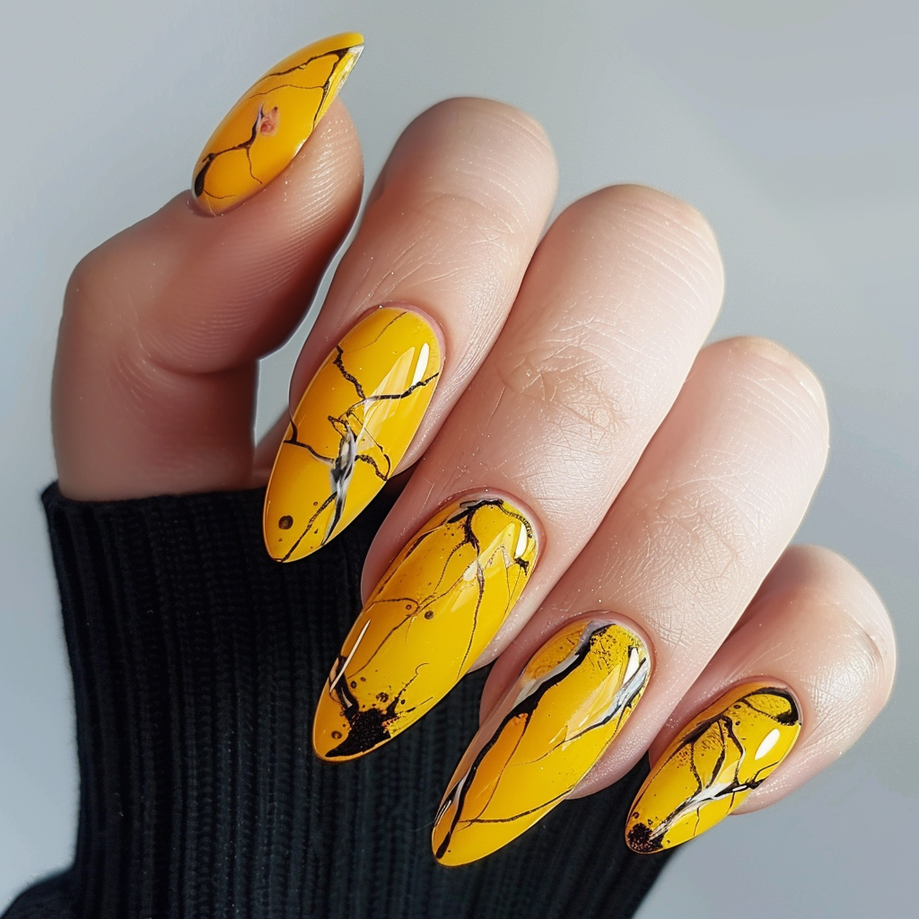 yellow-nails