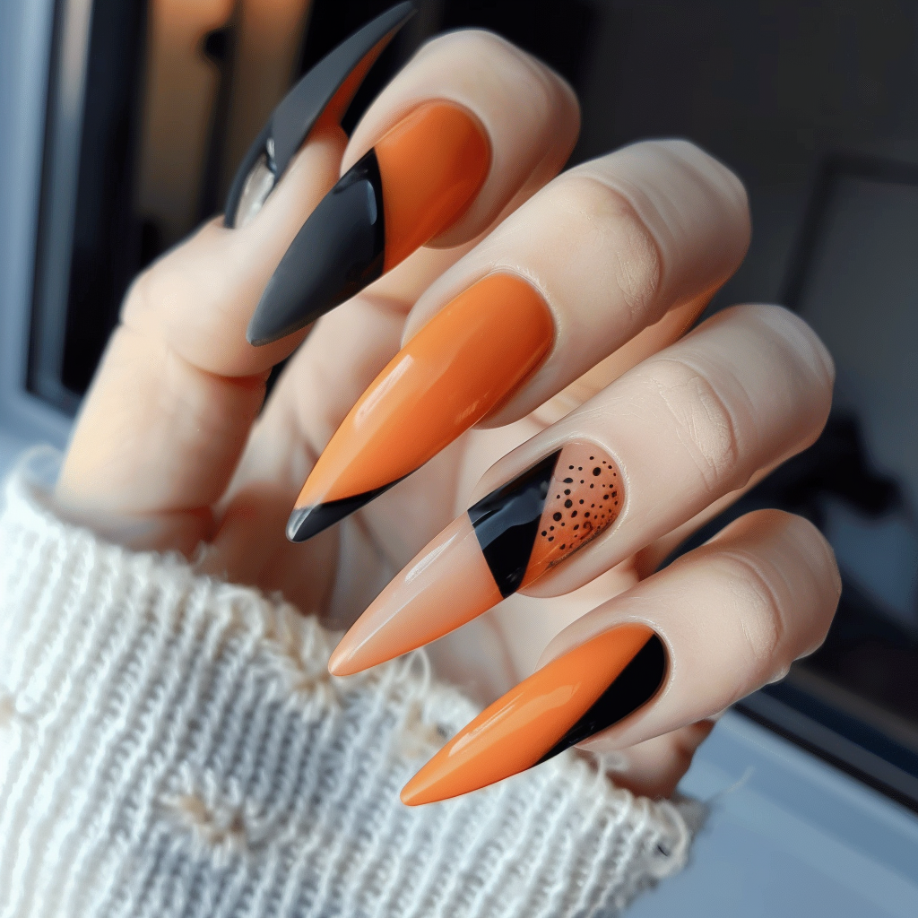 orange-nail-designs