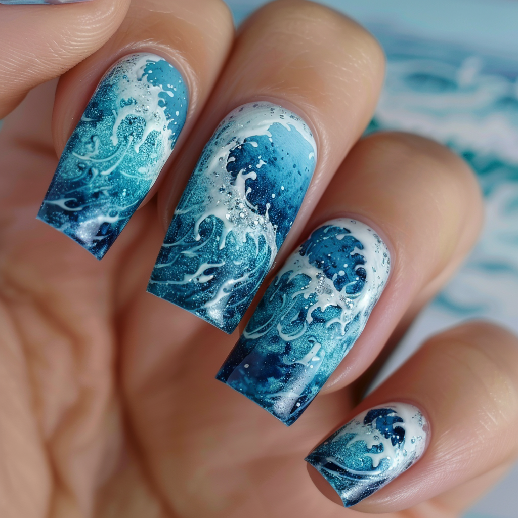 Ocean nails