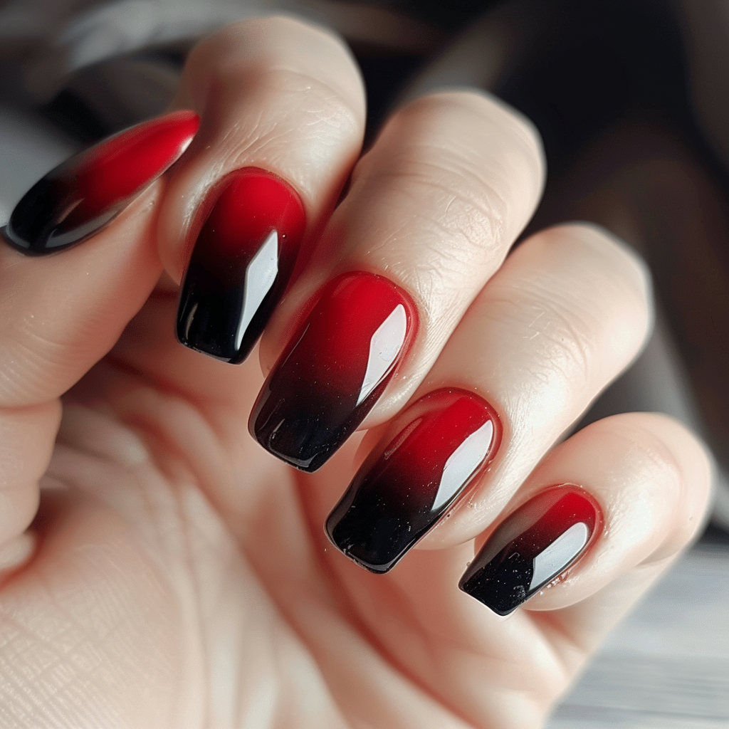 black-and-red-nail-designs