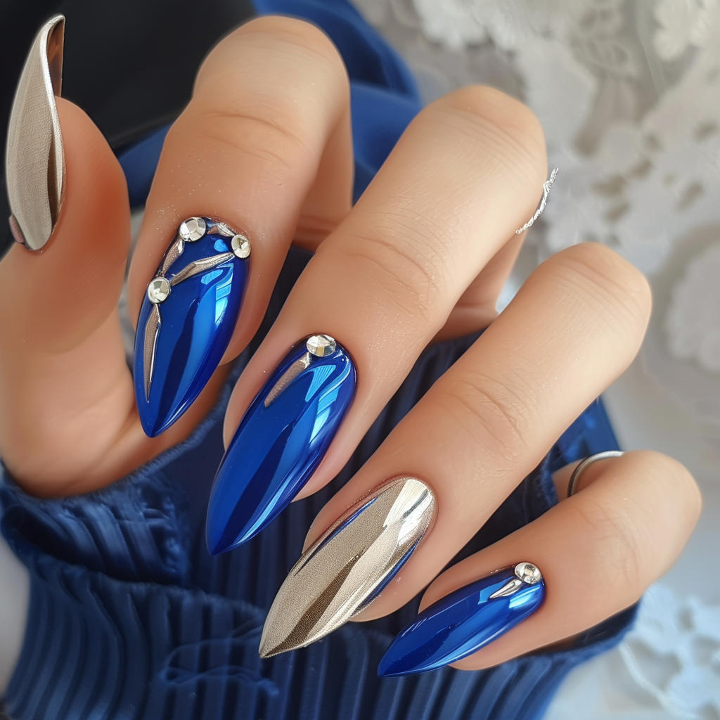 royal-blue-nails-acrylic