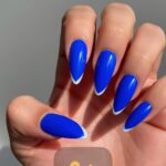 Everyone Wants To Copy These Adorable Royal Blue Acrylic Nails