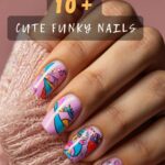 The Cute Funky Nail Trend That's Taking Over My Feed And I'm Here For All Of It