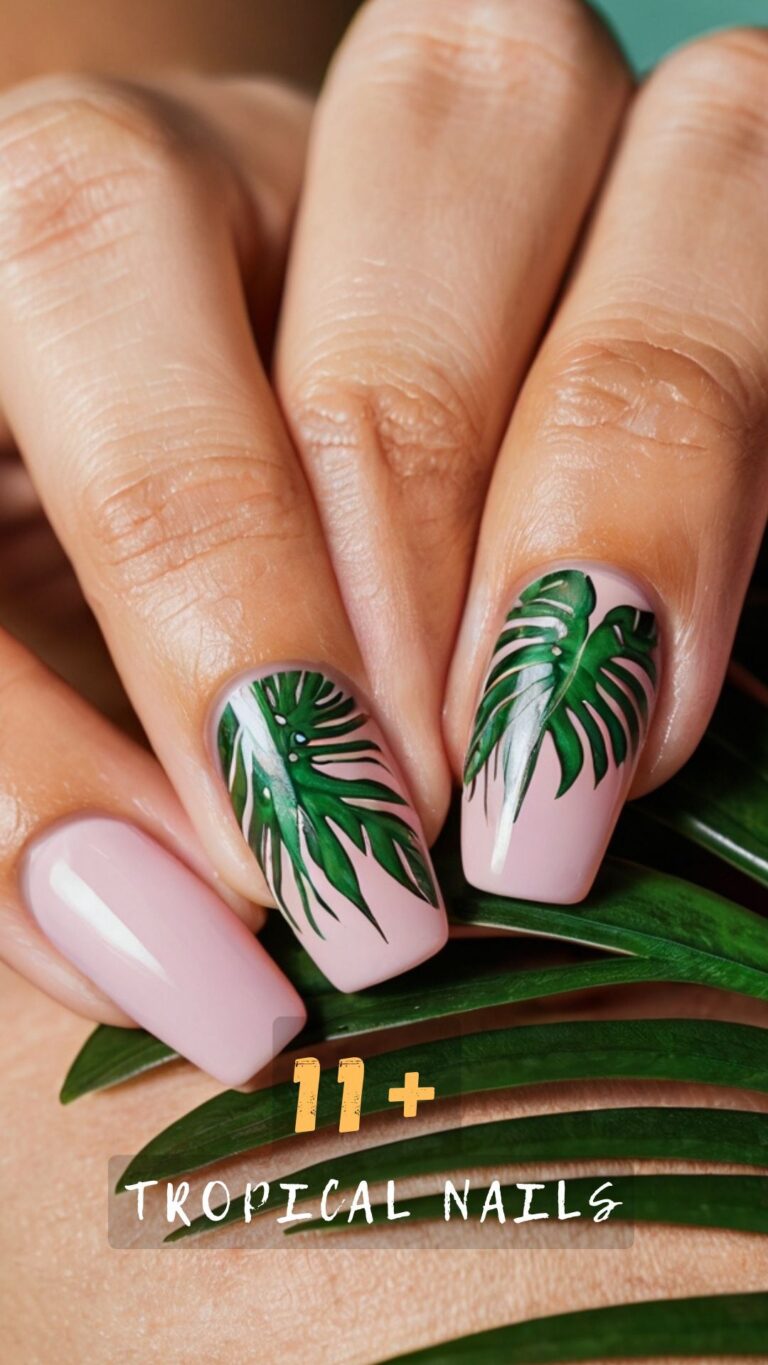 You’ll Be Amazed By How Cute These 11 Tropical Nails Are