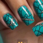 Nail Lovers Can’t Stop Trying My Teal Nail Designs