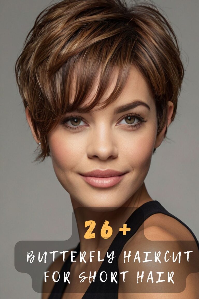 Women Are Shocked How Much Volume This Short Butterfly Cut Adds