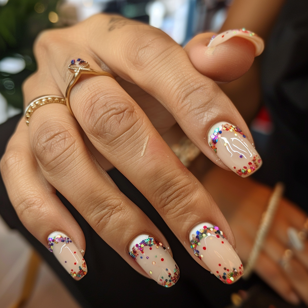 spring-french-tip-nails