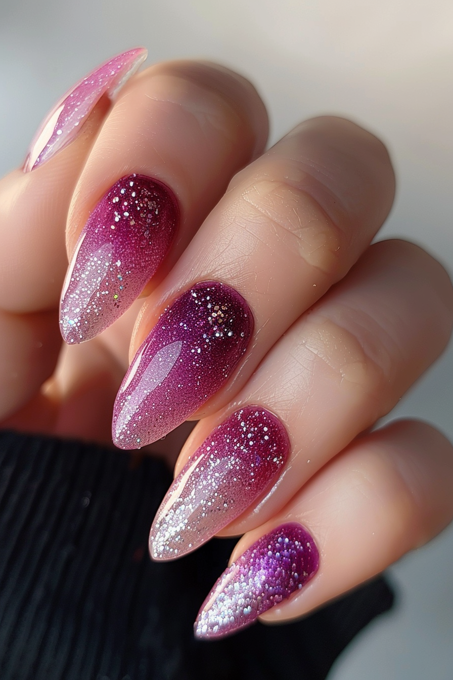 metallic-nails-design