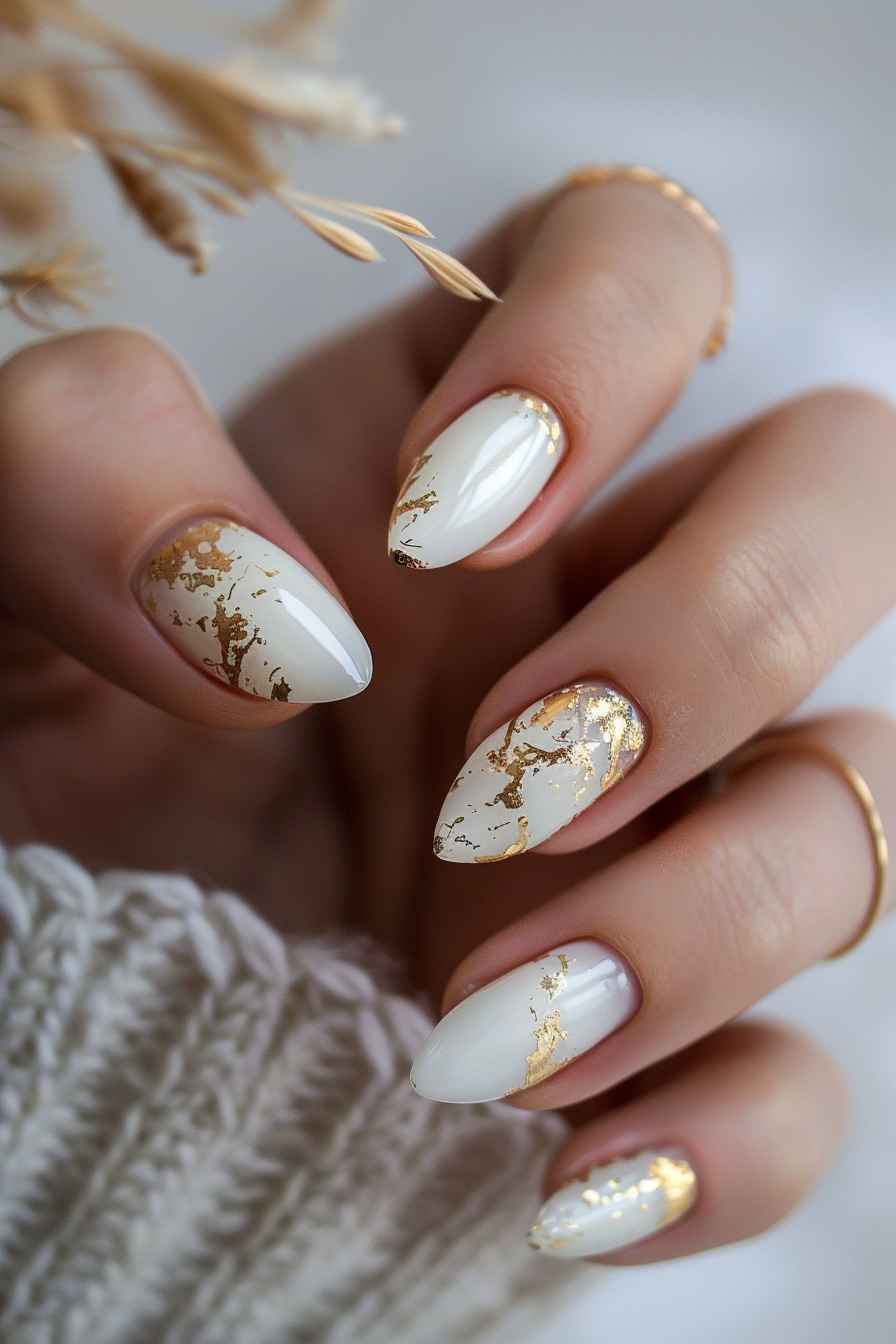 metallic-nails-design