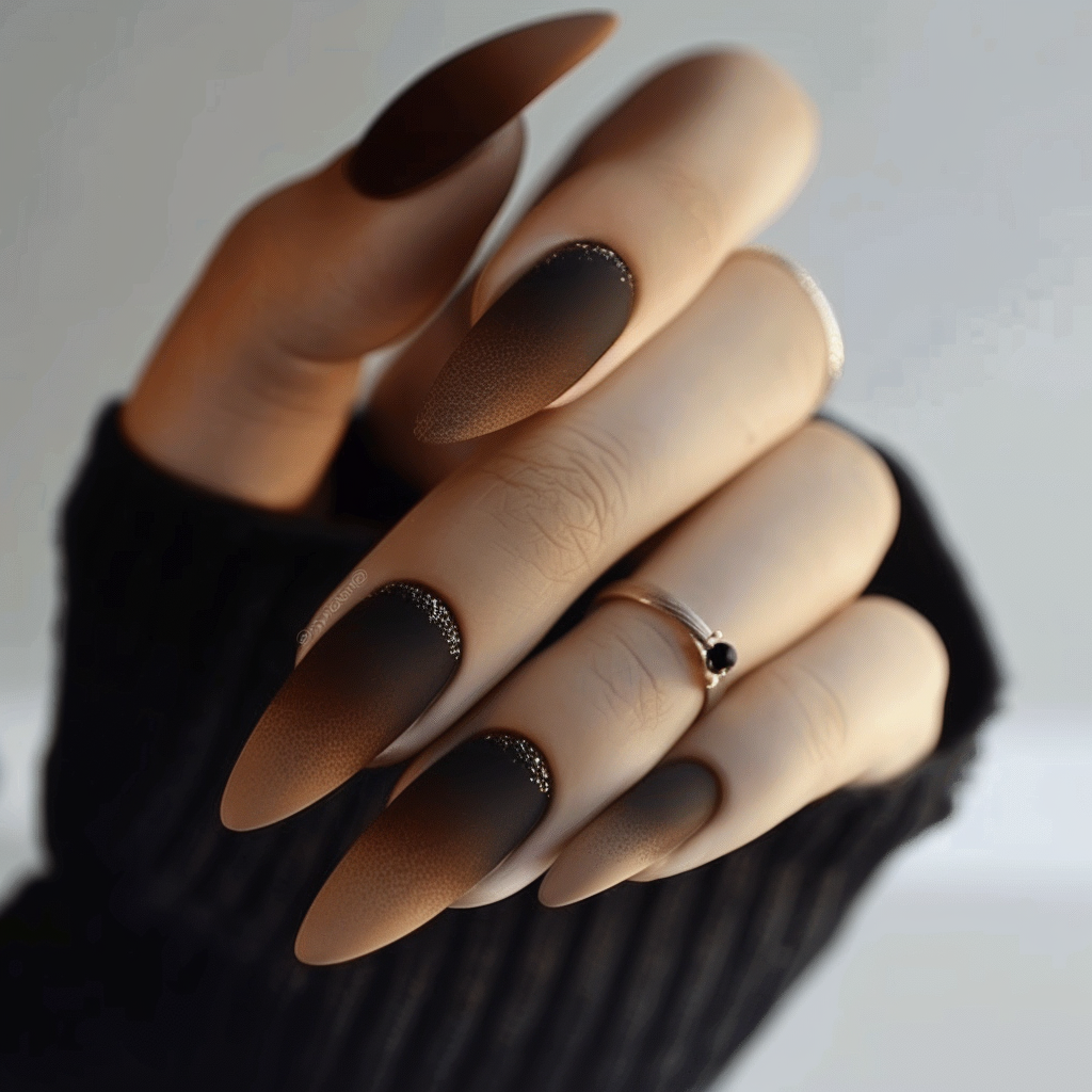 brown-nails-design