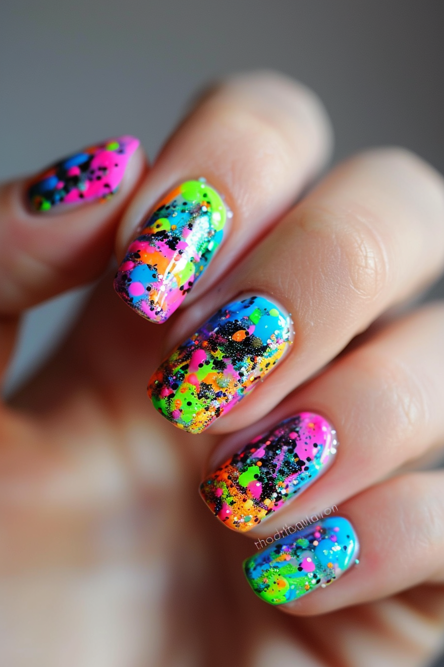 neon-nail-designs