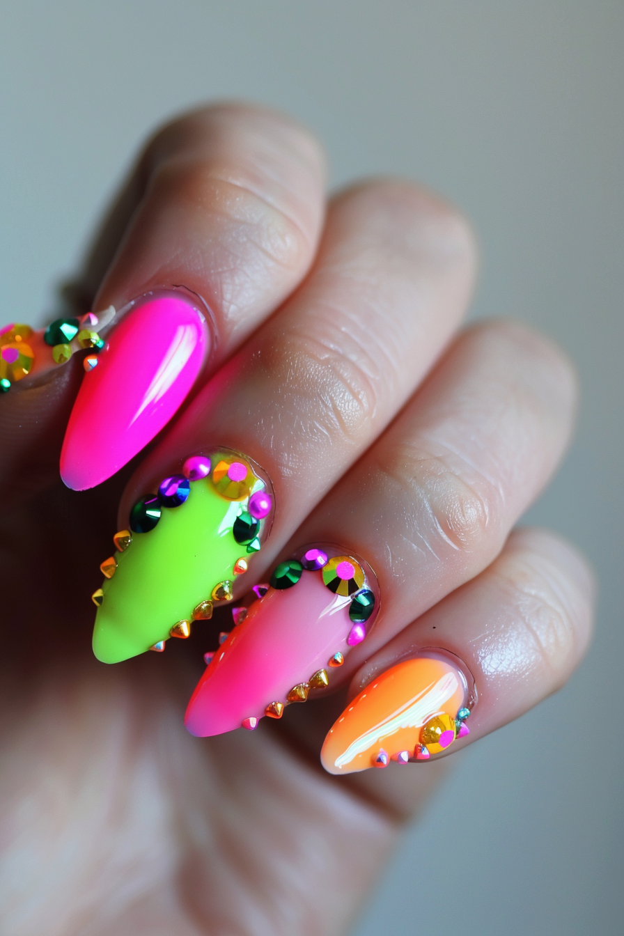 neon-nail-designs