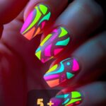 These Neon Nail Designs Are Taking Over Nail Salons Everywhere