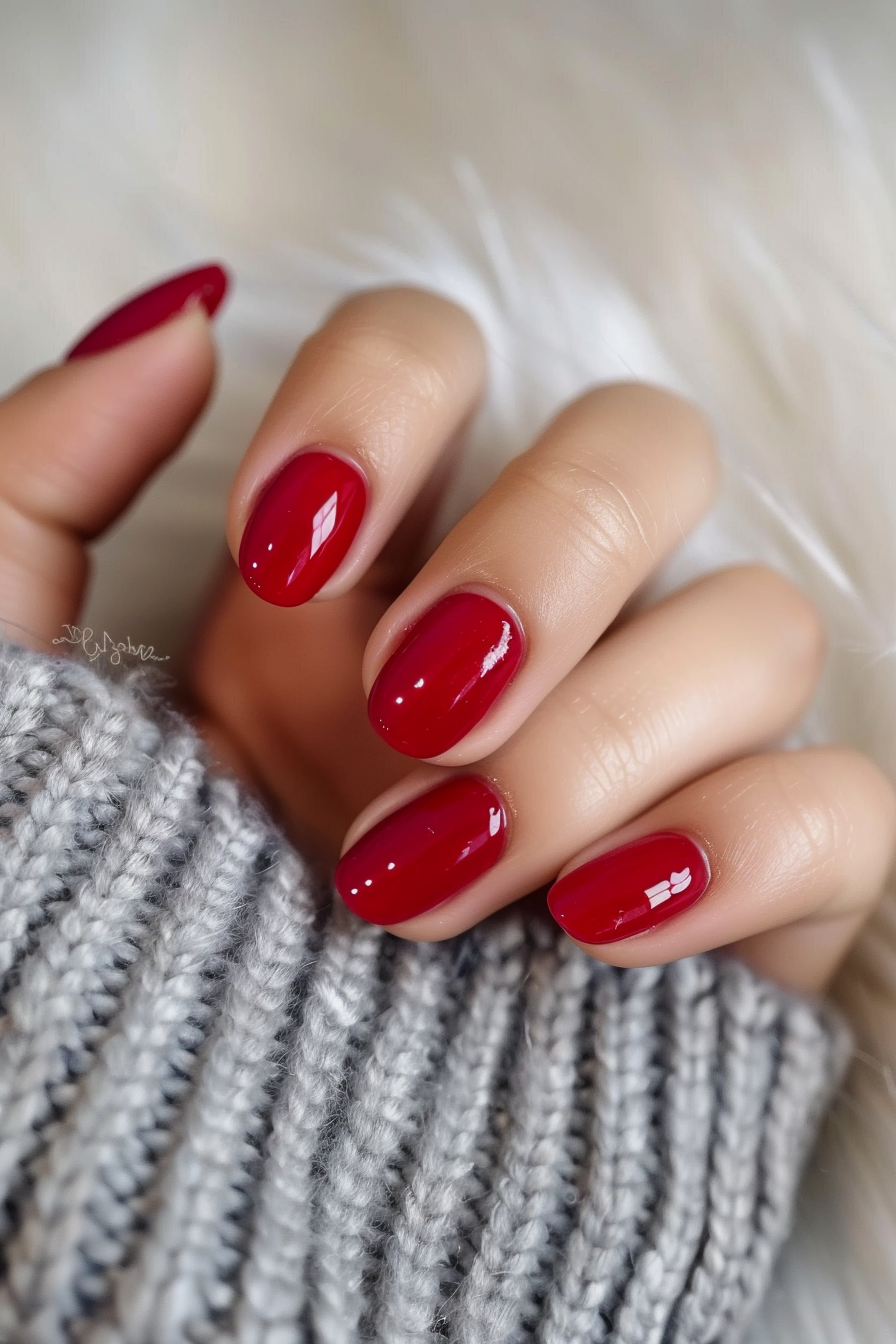 red-summer-nails