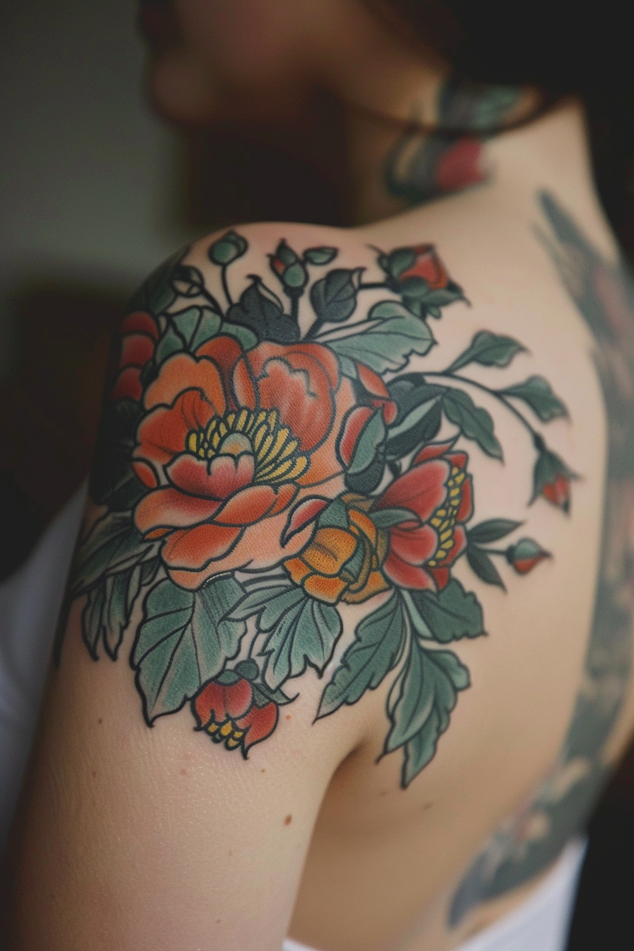 shoulder-tattoos-for-women