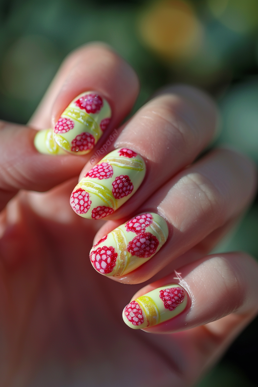 yellow-and-pink-nails