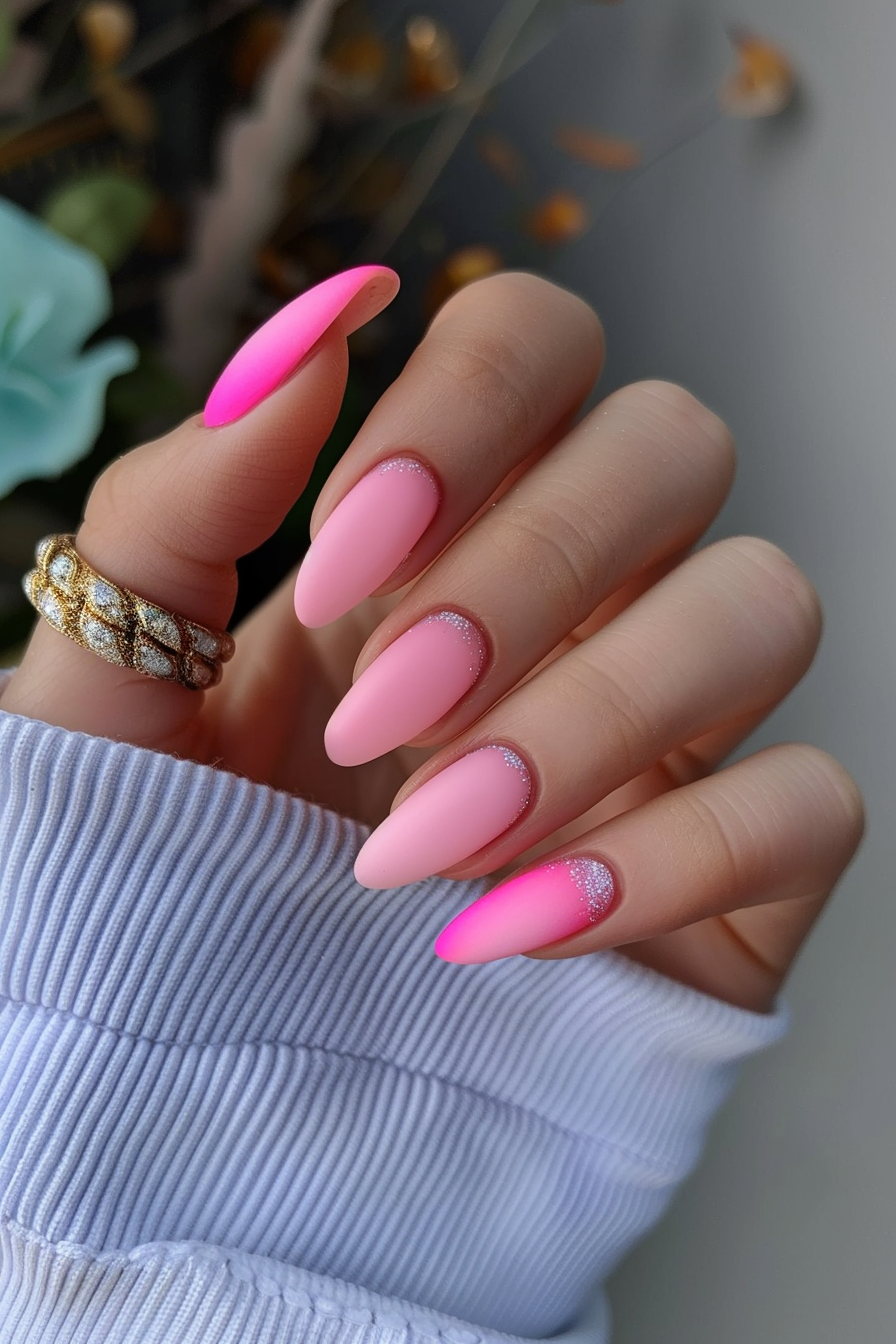 pink-summer-nails