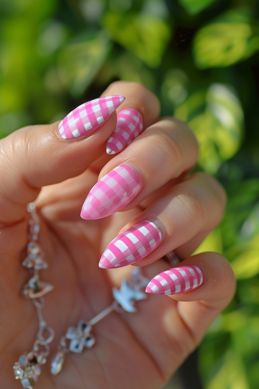 pink-summer-nails
