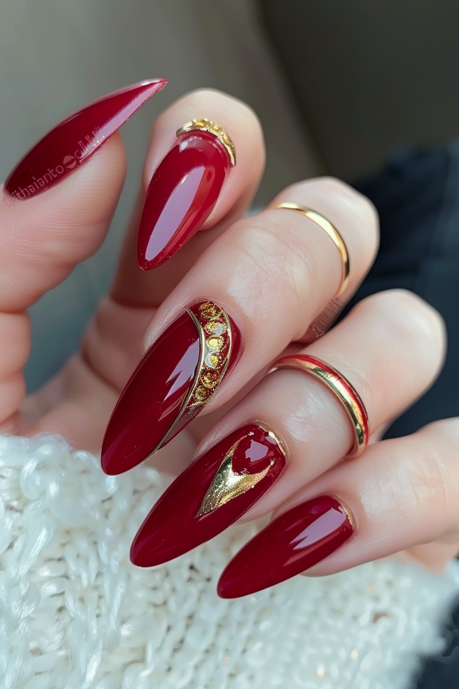 red-summer-nails