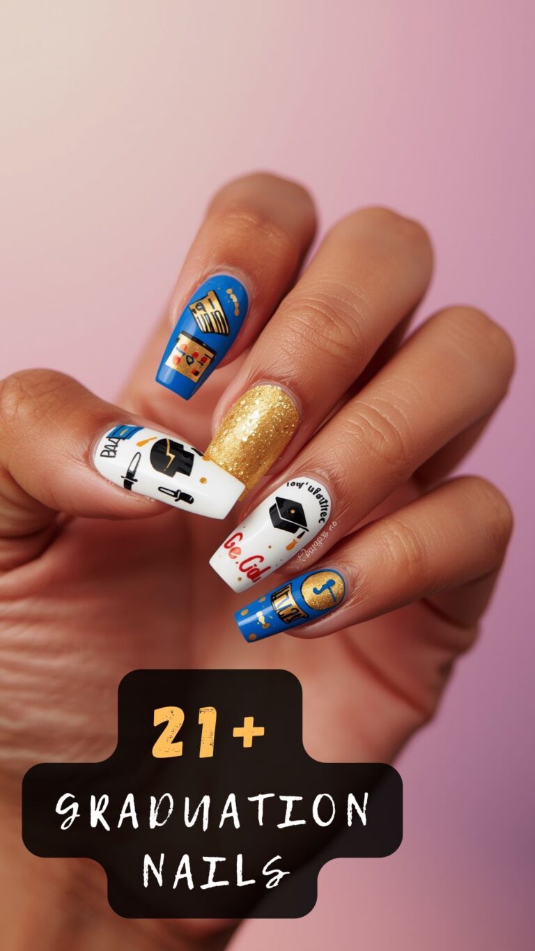 Graduates Can’t Stop Copying These Nail Ideas 💅🎓