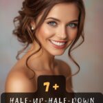 These 7+ Elegant Half-Up-Half-Down Wedding Hairdos Will Leave You Breathless!