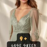Stylish Sage Green Bridesmaid Dress Ideas